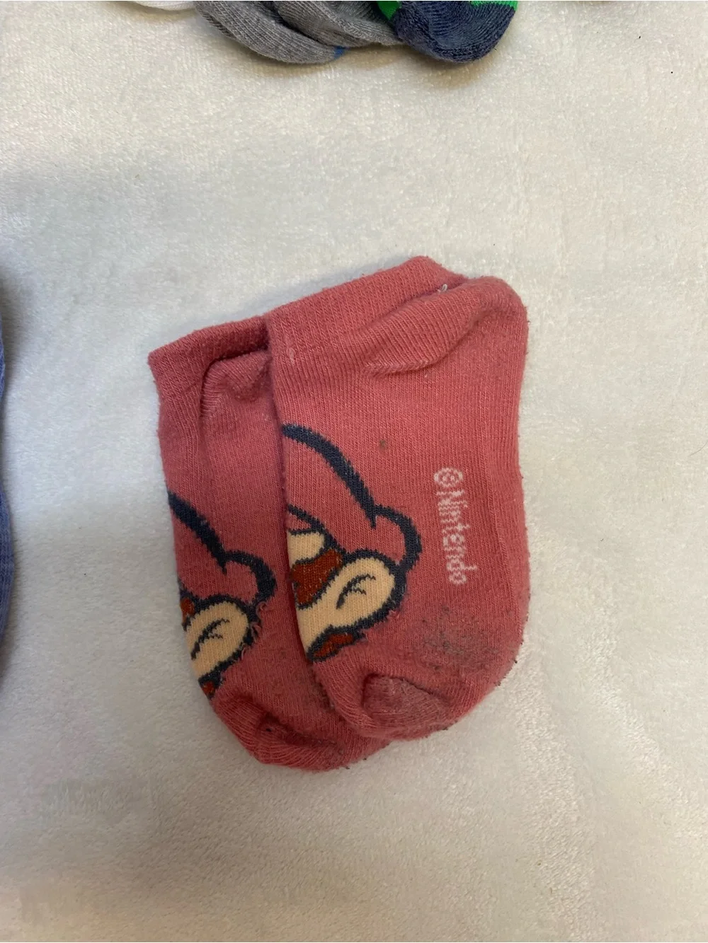 Mario socks socks cut